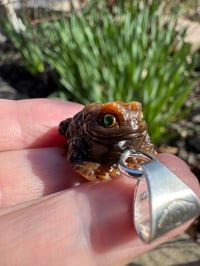 Image 13 of Brown toad charm 