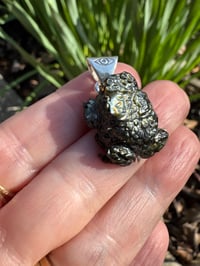 Image 3 of Black toad charm 