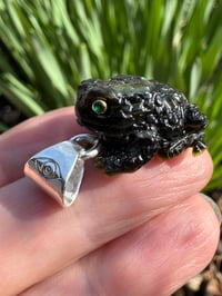 Image 9 of Black toad charm 