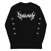 BLACK W/ WHITE LOGO LONG SLEEVE