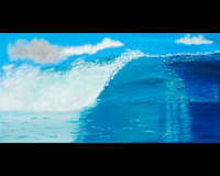 Rolling Wave- Ocean Theme Fine Art Print