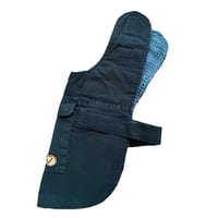 Image 2 of Fjallraven Fleece Lined Dog Jacket in Navy