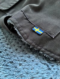 Image 3 of Fjallraven Fleece Lined Dog Jacket in Navy