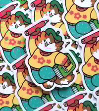 Image 1 of Happy Artist - Clear Sticker