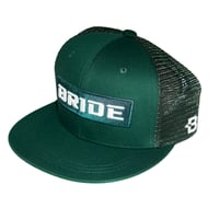 Image 2 of BRIDE Flat Cap Green Mesh type Limited Edition