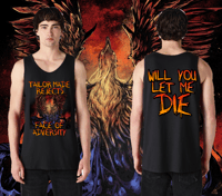 Image 3 of TAILOR MADE REJECTS - FACE OF ADVERISTY - DOUBLE SIDED  T SHIRTS-MUSCLE SHIRTS-SINGLETS