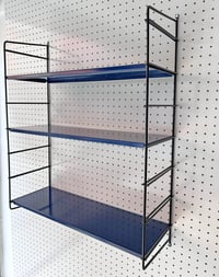 Image 5 of ESTANTERÍA VINTAGE AZUL MARINO, AÑOS 70