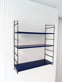 Image 7 of ESTANTERÍA VINTAGE AZUL MARINO, AÑOS 70