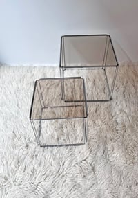 Image 7 of PAREJA DE MESITAS ISOCELE, DE MAX SAUCE, AÑOS 70