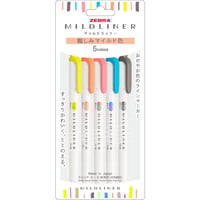 Image 1 of Zebra Mildliner Highlighter (Friendly Colors)