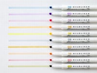 Image 3 of Zebra Mildliner Highlighter (Friendly Colors)