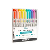 Image 4 of Zebra Mildliner Highlighter (10pcs Set)
