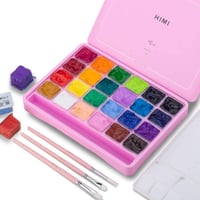 Image 1 of HIMI Goache Paint Palette (pink)