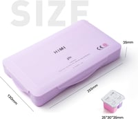 Image 3 of HIMI Goache Paint Palette (dual purple)