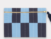 Lattice Pouch - Dusk Blue