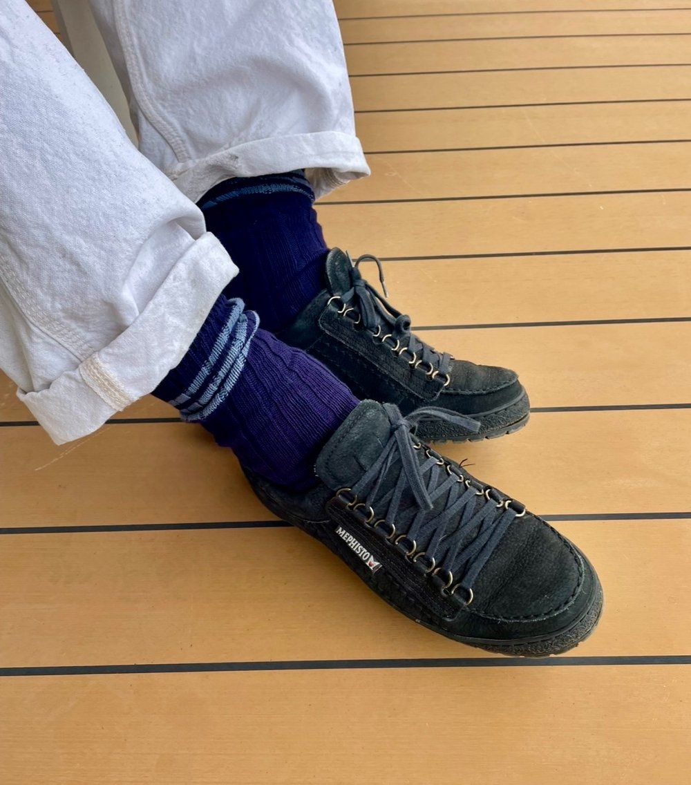 THE MONTY SOCK (NAVY)