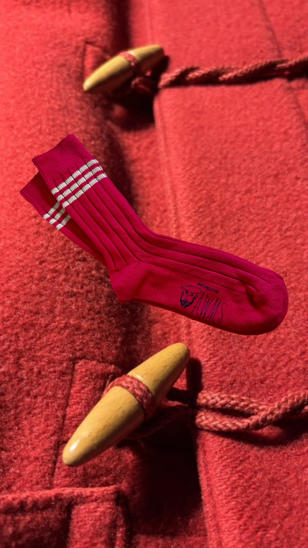 THE MONTY SOCK (RED)