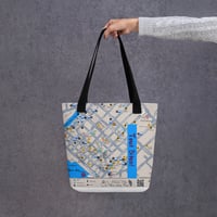 Image 3 of Dominica by Bus Tout Biten Tote Azur & Black