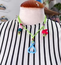 Image 2 of Portaamores y/o collar regulable azul claro de Domingo Ayala 