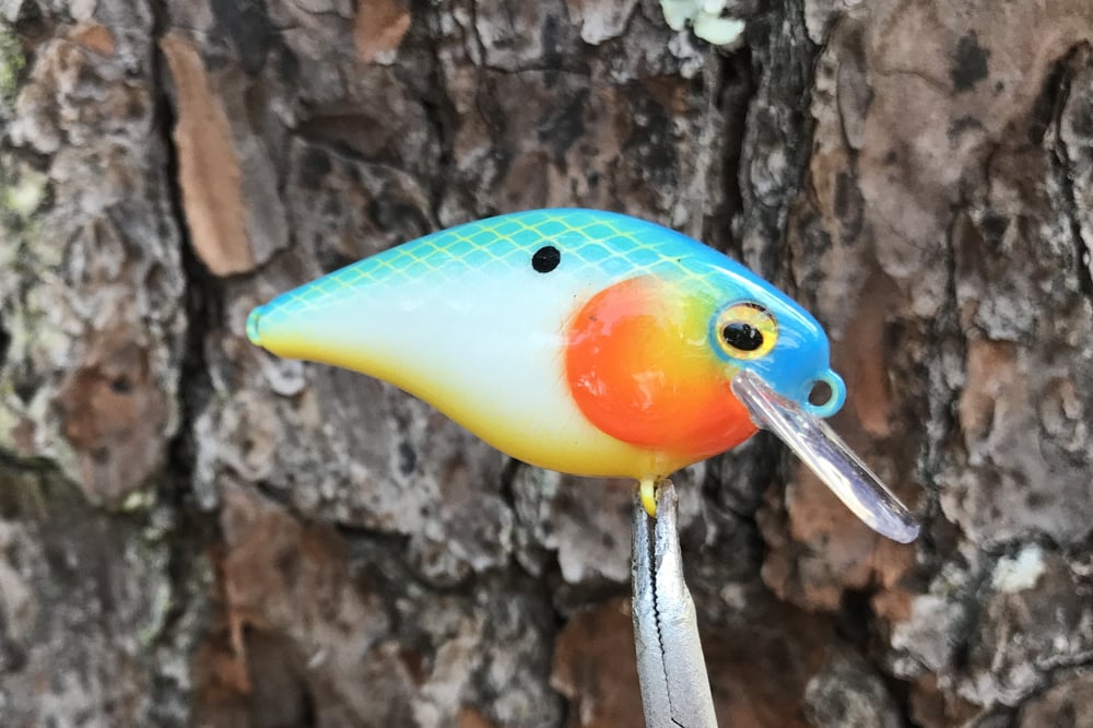  Custom Airbrushed 1.5 Squarebill Crankbait 9344 - Image 2