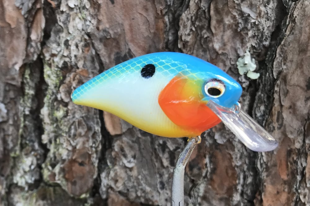 SPEEDBAITS Custom Airbrushed 2.5 Squarebill Crankbait 4282 - Image 2