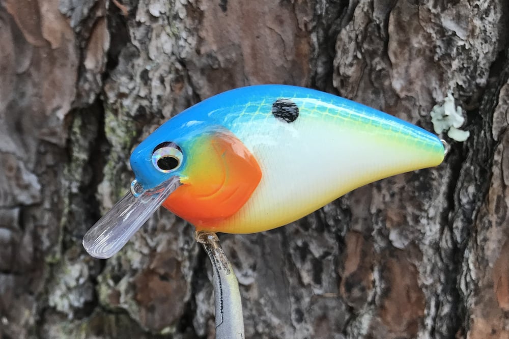 SPEEDBAITS Custom Airbrushed 2.5 Squarebill Crankbait 4282