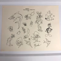 Image 1 of 1976 Phoenix Tattoo Co production sheet 11x14