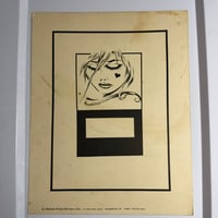 Image 1 of 1982 Spider Webb production flash 11x14 lady face 