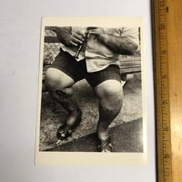 Image 1 of Rare 1970’s postcard man playing instrument 