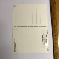 Image 2 of 1978 Amsterdam Tattoo Convention postcard with Tattoo Archive sticker 