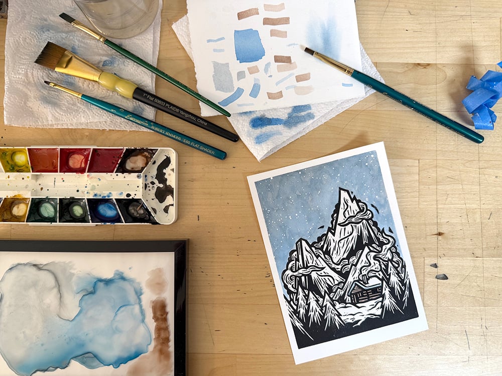 Image of Under the Snowy Skies