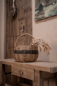 Image 3 of Panier en osier rond