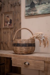 Image 5 of Panier en osier rond