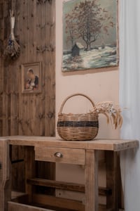 Image 11 of Panier en osier rond