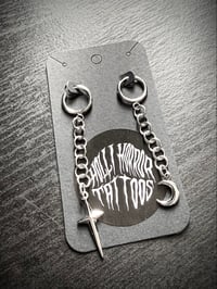 Star and Moon Earrings 