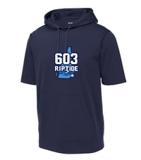 Image 7 of Riptide Youth and Adult Sport-Wick Short Sleeve Hoodies