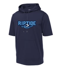 Image 8 of Riptide Youth and Adult Sport-Wick Short Sleeve Hoodies