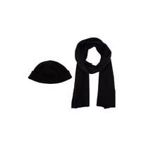 Image 2 of Men’s Black Winter Hat & Scarf Set