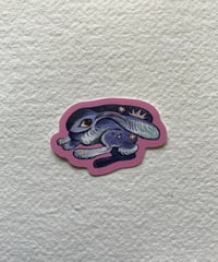 Star Rabbit  - mini sticker