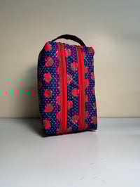 Image 4 of Handmade Quilted Diaper & Wipes Pouch – Travel Baby Essentials Organizer