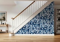 Image 4 of 'After Party Blue' MAXI Wallpaper Roll – 10m