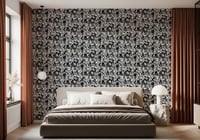 Image 2 of 'After Party Mono' Wallpaper Roll – 10m