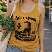 Image 1 of North Park Water Tower - San Diego Neighborhood Women's Tank