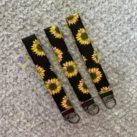 Image 7 of Handmade Cotton Keyfob Wristlet – Colorful Keychain for Keys, Bags & Gifts