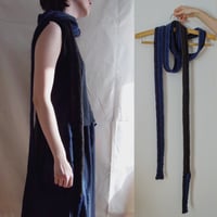 crochet extra-long skinny scarf