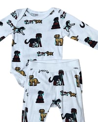 Image 2 of Monica + Andy Dog Print Set-3-6m