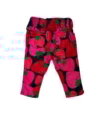 Image 2 of Strawberry Print Jeans-3-6m