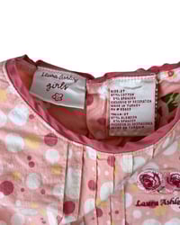 Image 6 of Y2K Laura Ashley Polka Dot Floral Dress-2T