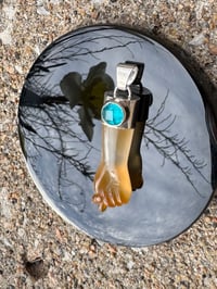 Image 7 of Carnelian and apatite mano figa 