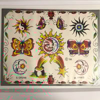 Image 1 of ‘98 Seth Ciferri Matt Rinks taped production flash 11x14 with linework 